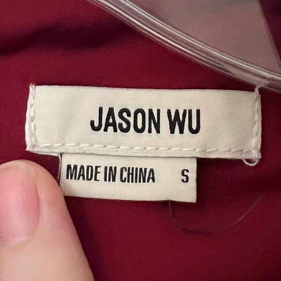 NWT Jason Wu Cutout Waist Midi Dress - Picture 7 of 11